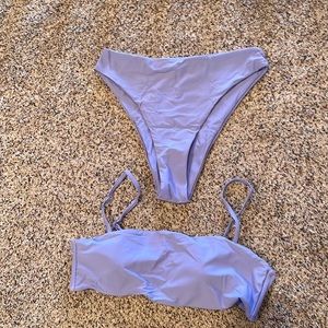 Aurelle lavender bikini set